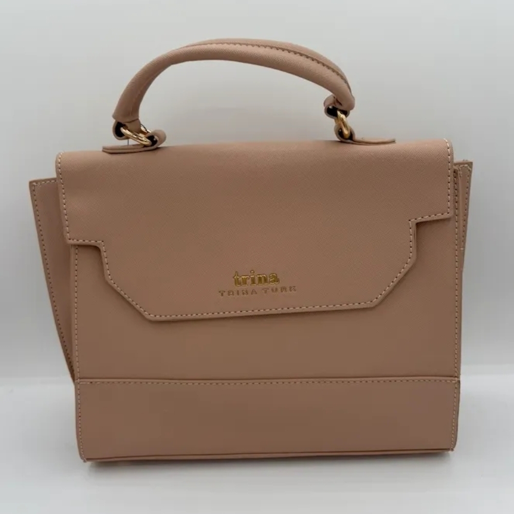 Trina Turk Beige Satchel NWT